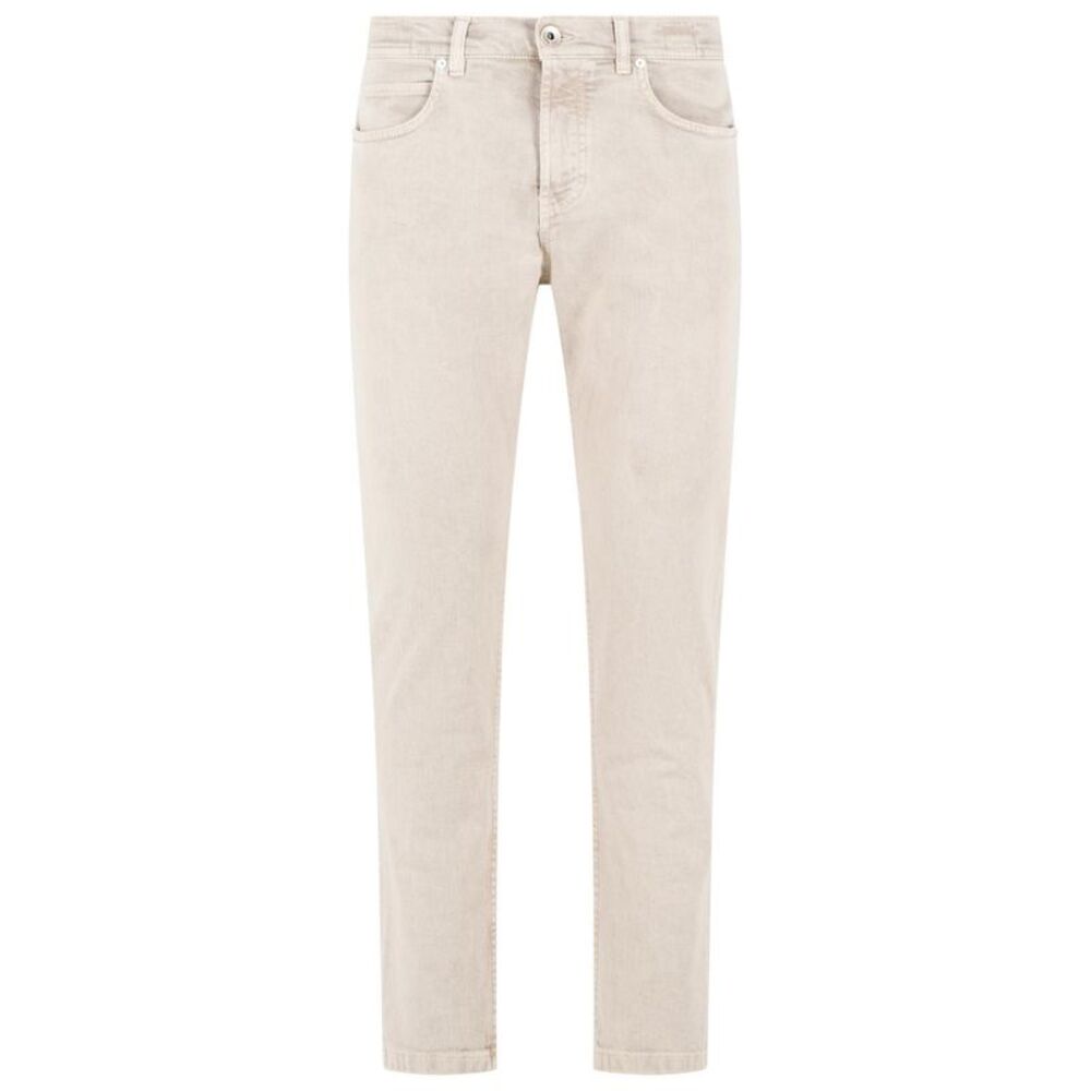 Eleventy Jeans In Denim Stretch Beige Men